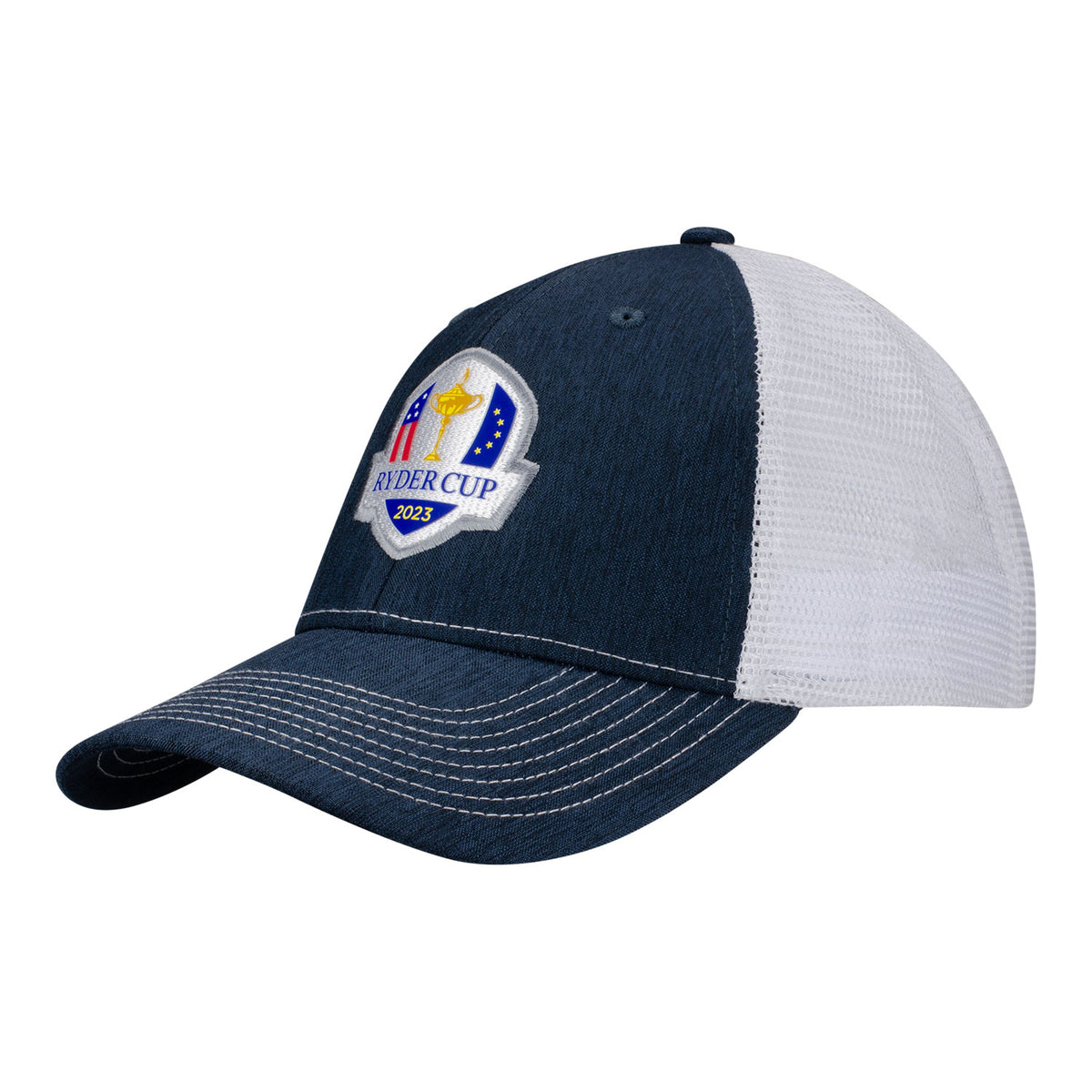 Ahead 2023 Ryder Cup Hat in Navy &amp; White- Front View