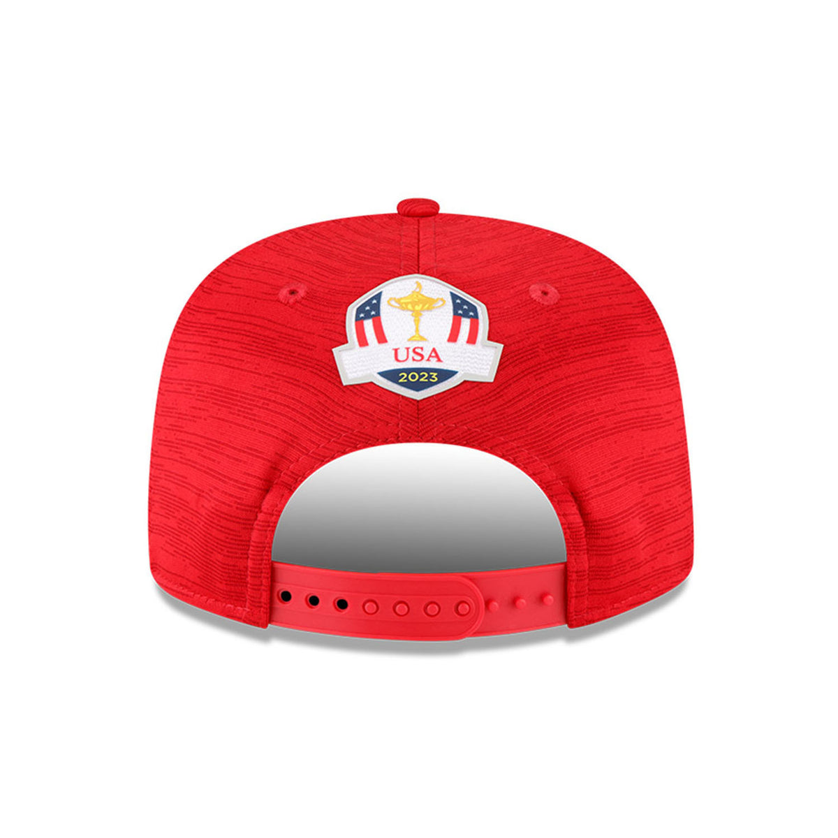 New Era 2023 Ryder Cup Golf Team USA Golfer Sunday Hat in Scarlet