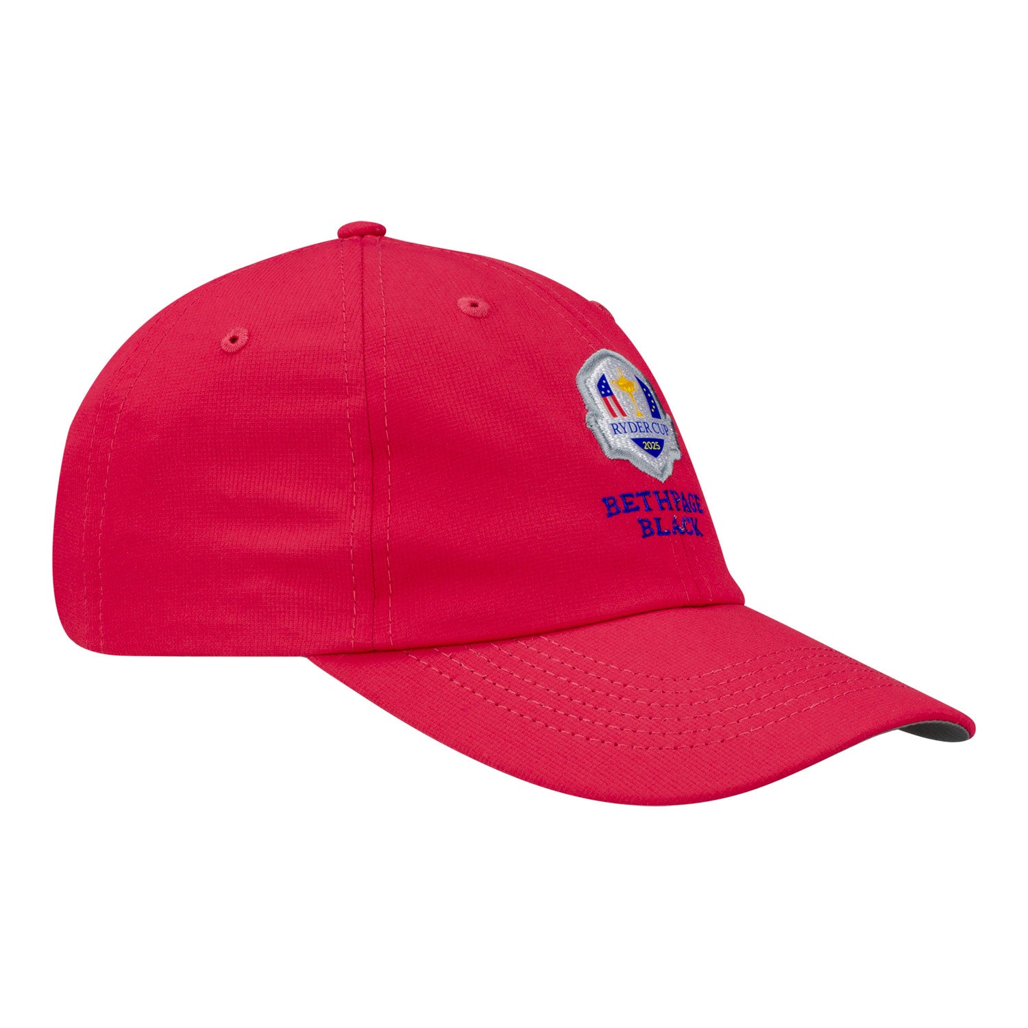 Imperial 2025 Ryder Cup Original Performance Hat in Nantucket Red - Angled Front Left View