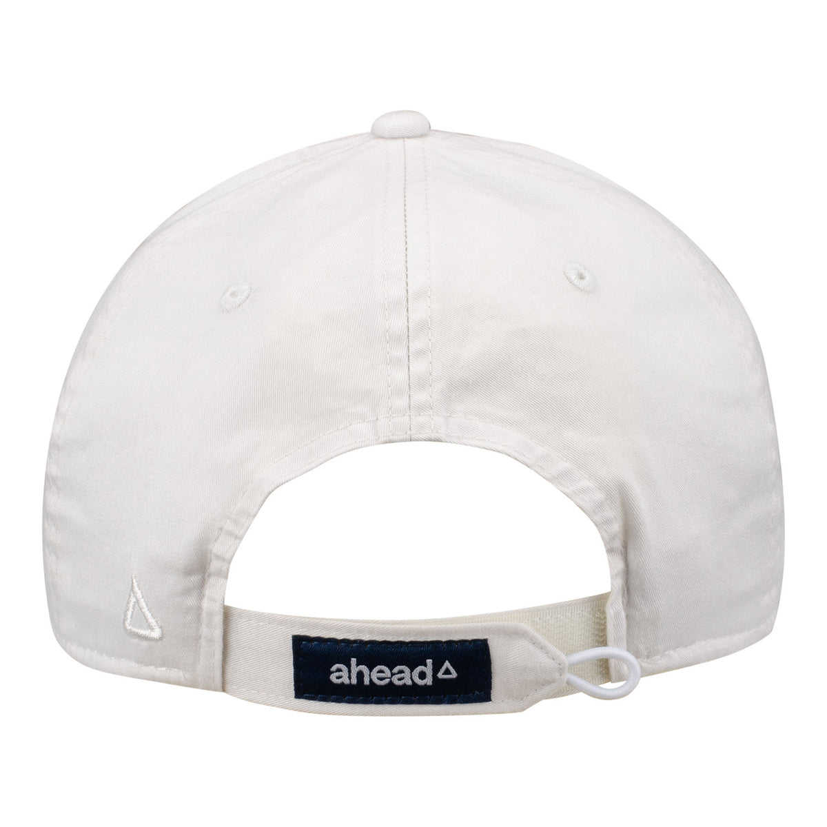 Ahead 2025 Ryder Cup Shawmut Cotton Hat in Oyster - Angled Back View