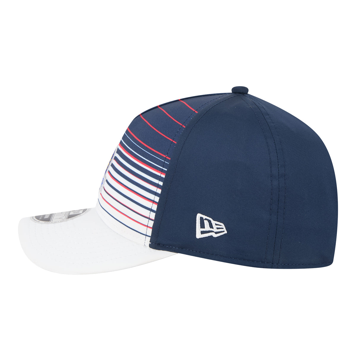 New Era 2025 Ryder Cup 9Forty Mid-Crown A-Frame Gradient Hat in Navy - Left Side View