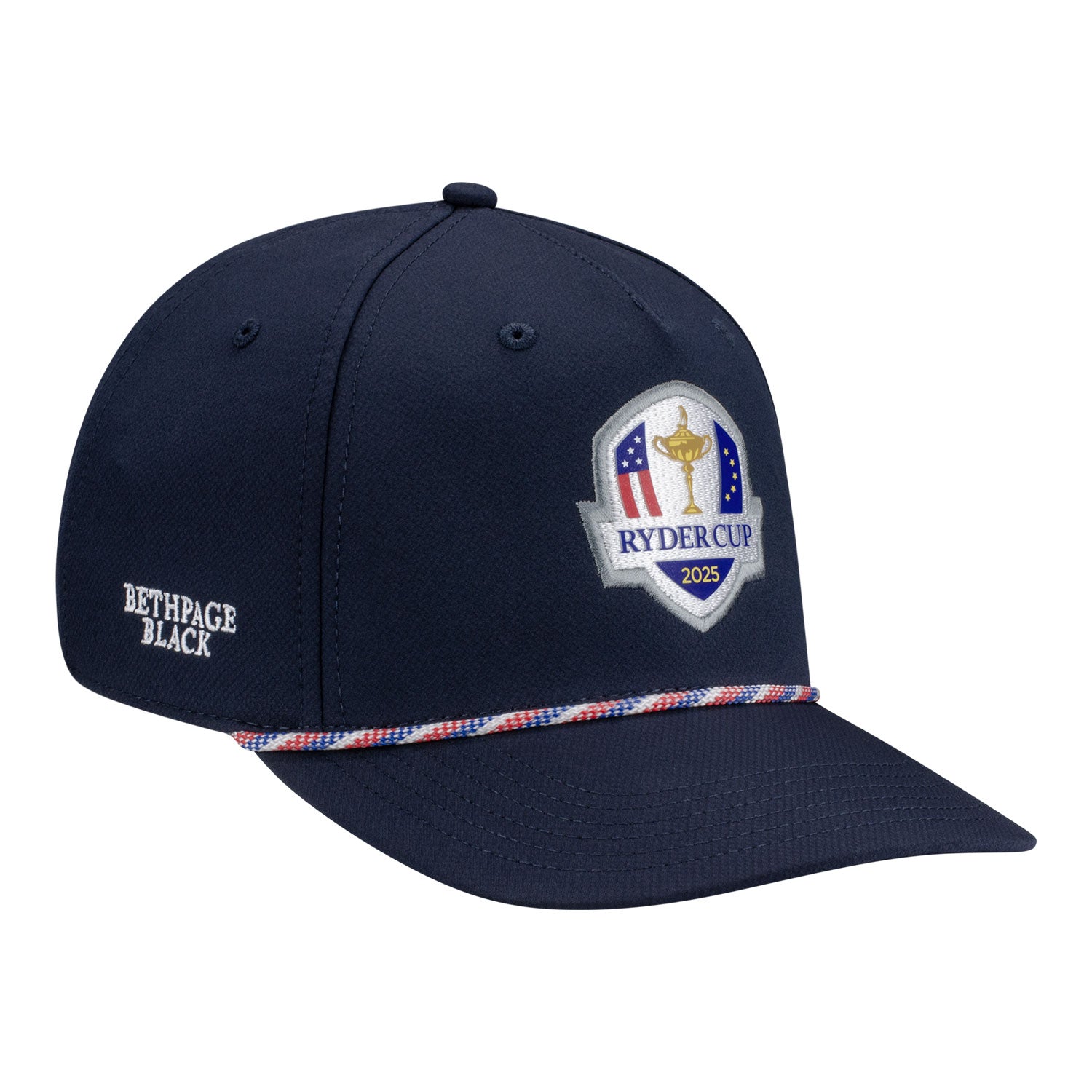 Ahead 2025 Ryder Cup I Love NY Rope Hat in Navy - Angled Front Left View