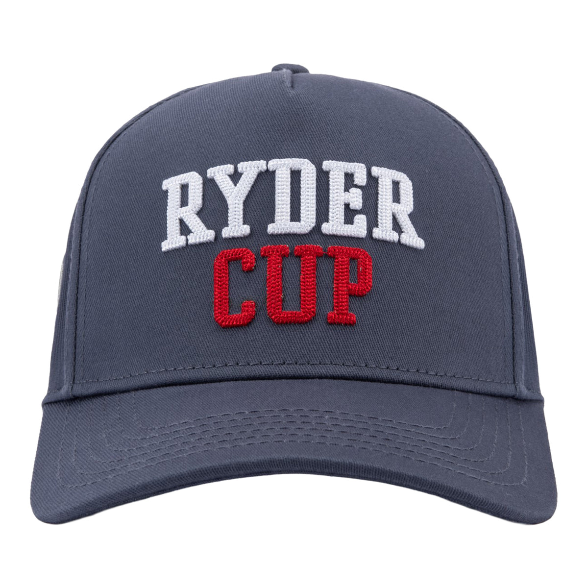 Barstool 2025 Ryder Cup Large Text Hat in Navy - Front View