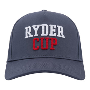 Barstool 2025 Ryder Cup Large Text Hat in Navy - Front View