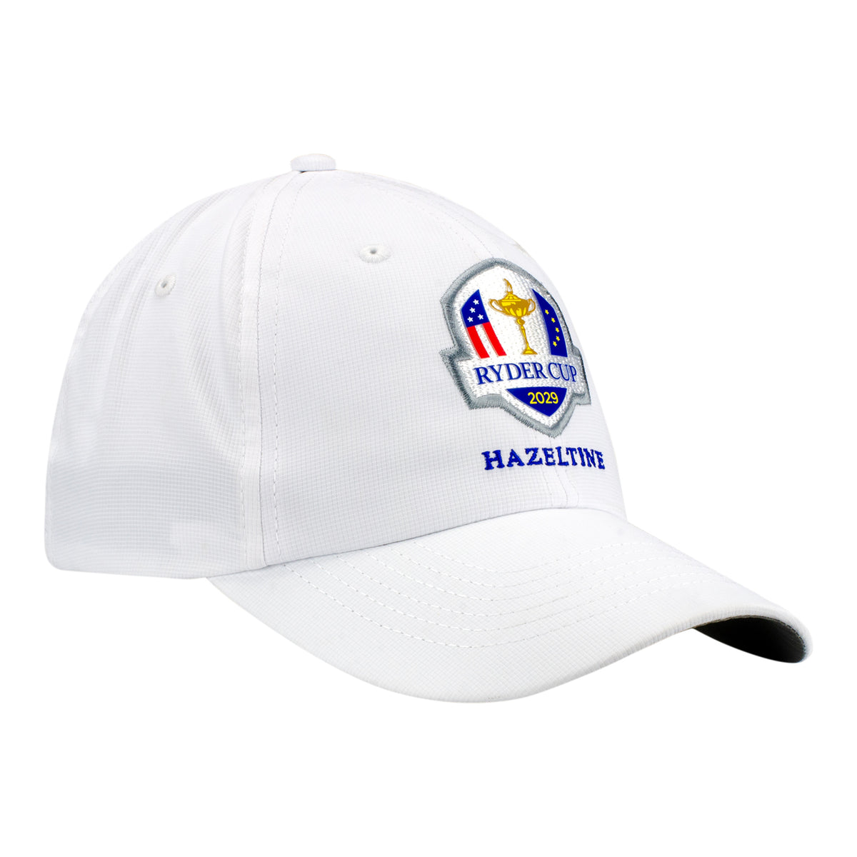 Imperial 2029 Ryder Cup Original Performance Hat in White - Angled Front Right View