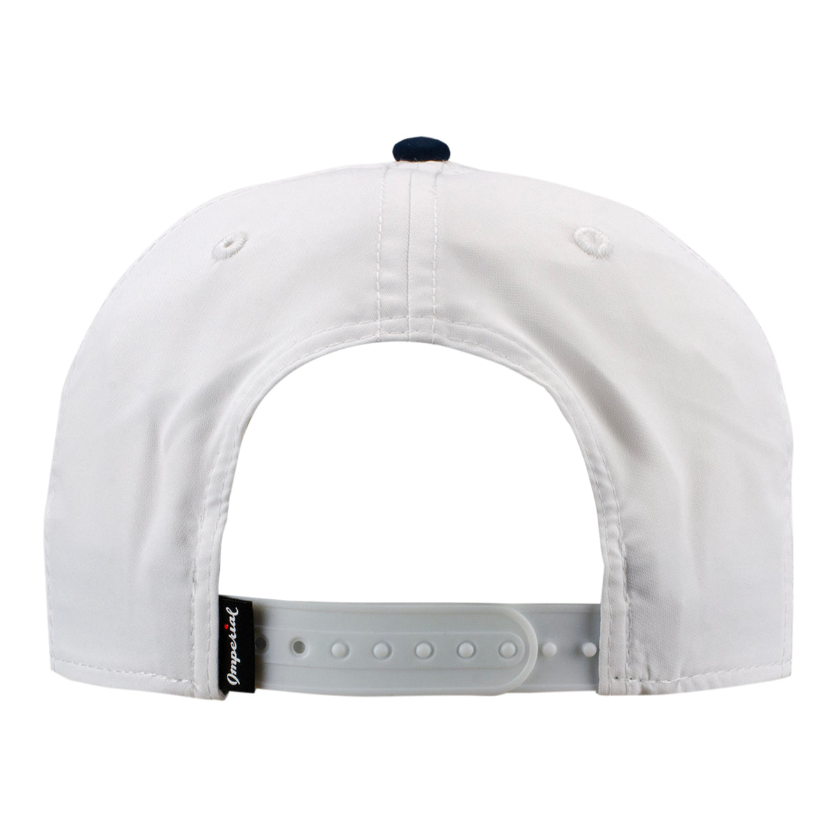 Imperial 2029 Ryder Cup Wrightson Two-Tone Rope Hat in White and Navy - Back View