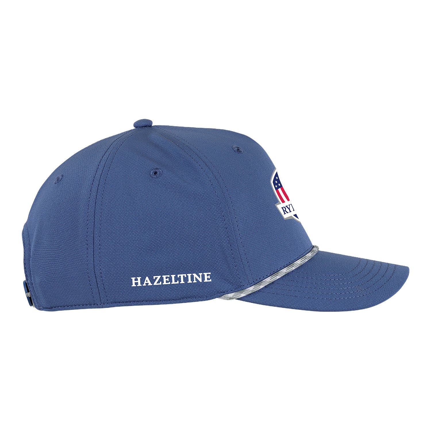 Ahead 2029 Ryder Cup Alto Rope Hat in Mineral Blue, Grey, and White - Front