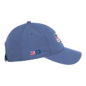 Ahead 2027 Ryder Cup Dual Flag Performance Hat in Mineral Blue - Right