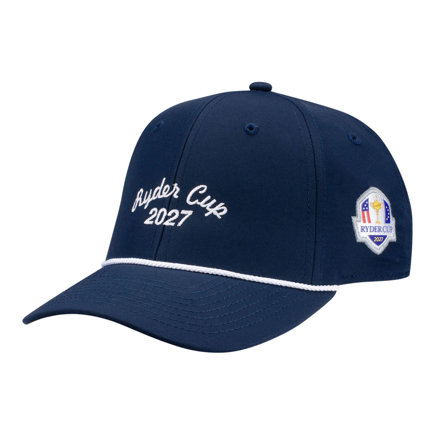 Imperial 2027 Ryder Cup Wingman Rope Hat in Navy - Front Left