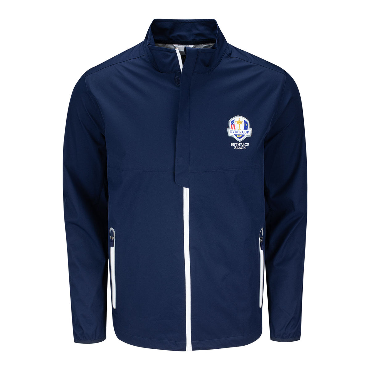 Ralph Lauren 2025 Ryder Cup Windbreaker Jacket in Navy - Front View