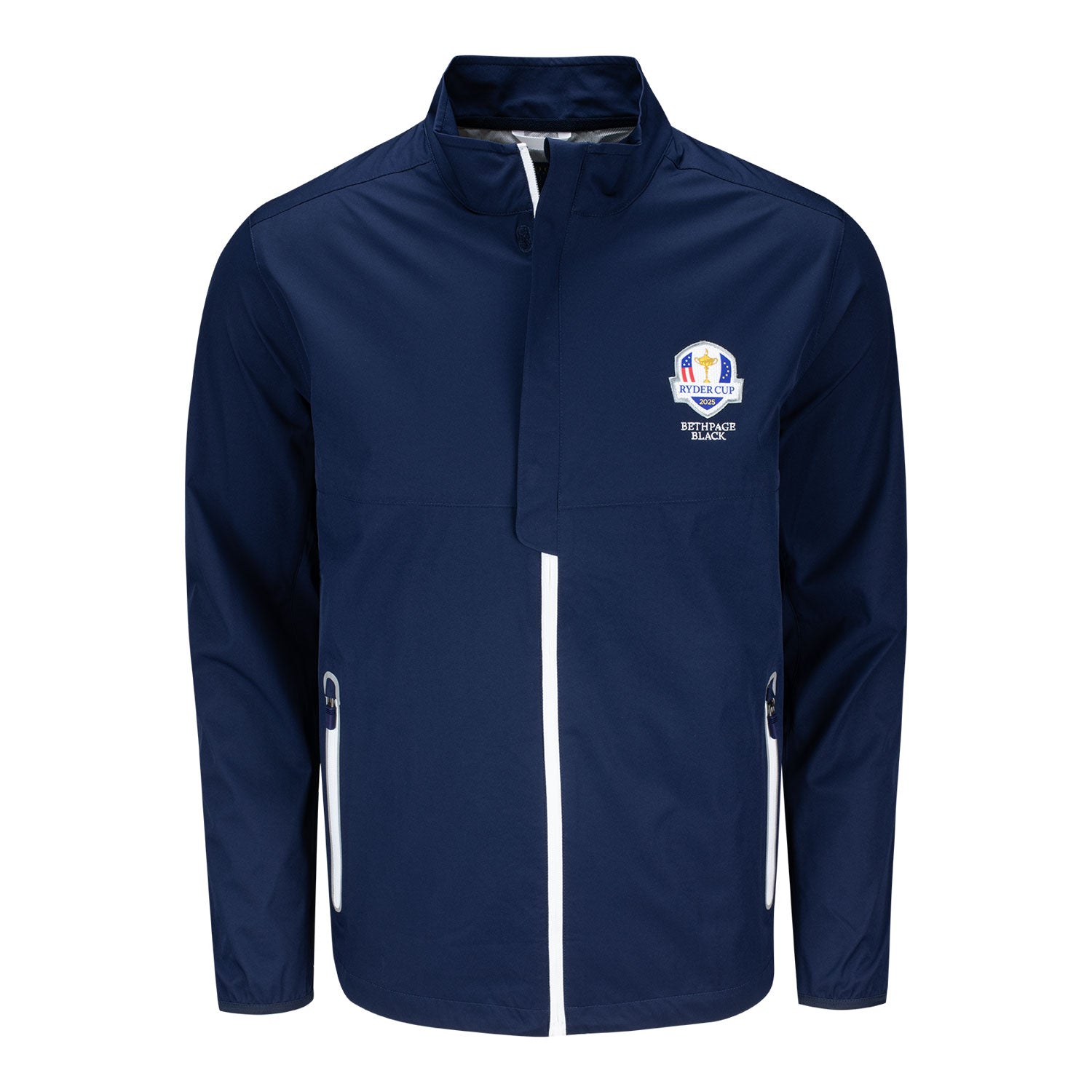 Ralph Lauren 2025 Ryder Cup Windbreaker Jacket in Navy - Front View
