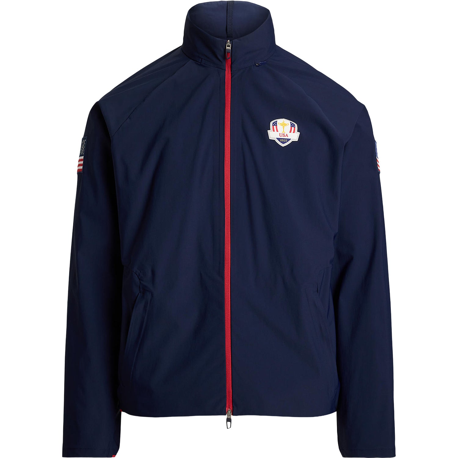 Ralph Lauren 2025 Ryder Cup Stretch Knit Jacket in Refined Navy - Front View
