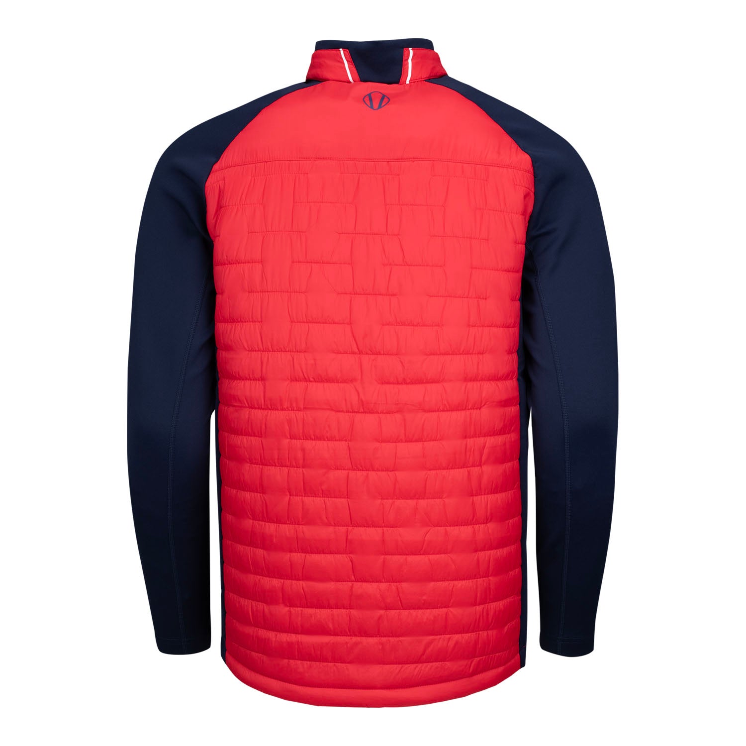 Sunice 2025 Ryder Cup Hamilton Full Zip Jacket in Scarlet Flame - Front View
