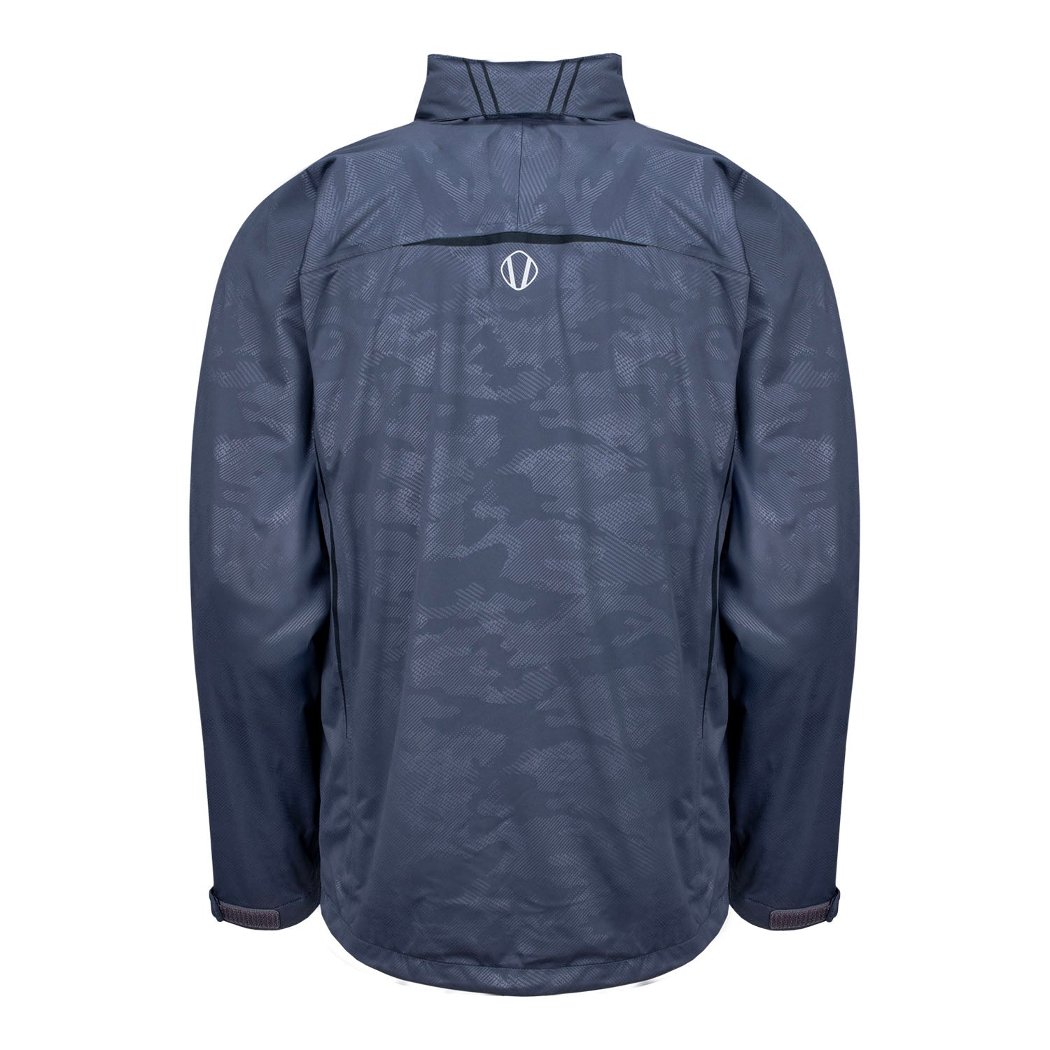 Sunice 2025 Ryder Cup Joe Zephal Rain Jacket in Charcoal Camo - Front View