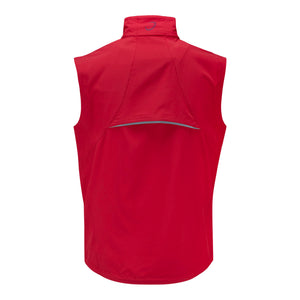 Zero Restriction 2025 Ryder Cup Z700 Full Zip Vest in True Red - Back View