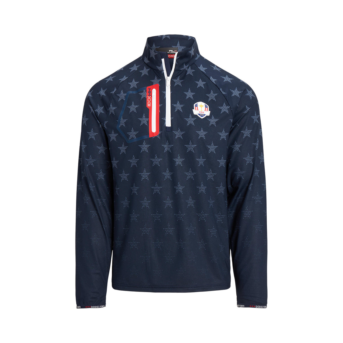 Ralph Lauren 2023 Ryder Cup Official Team Uniform Pullover in Navy Star Ombre