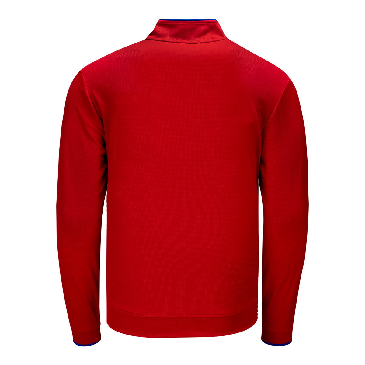 Adidas 2025 Ryder Cup Lightweight Quarter Zip in Red - Back View