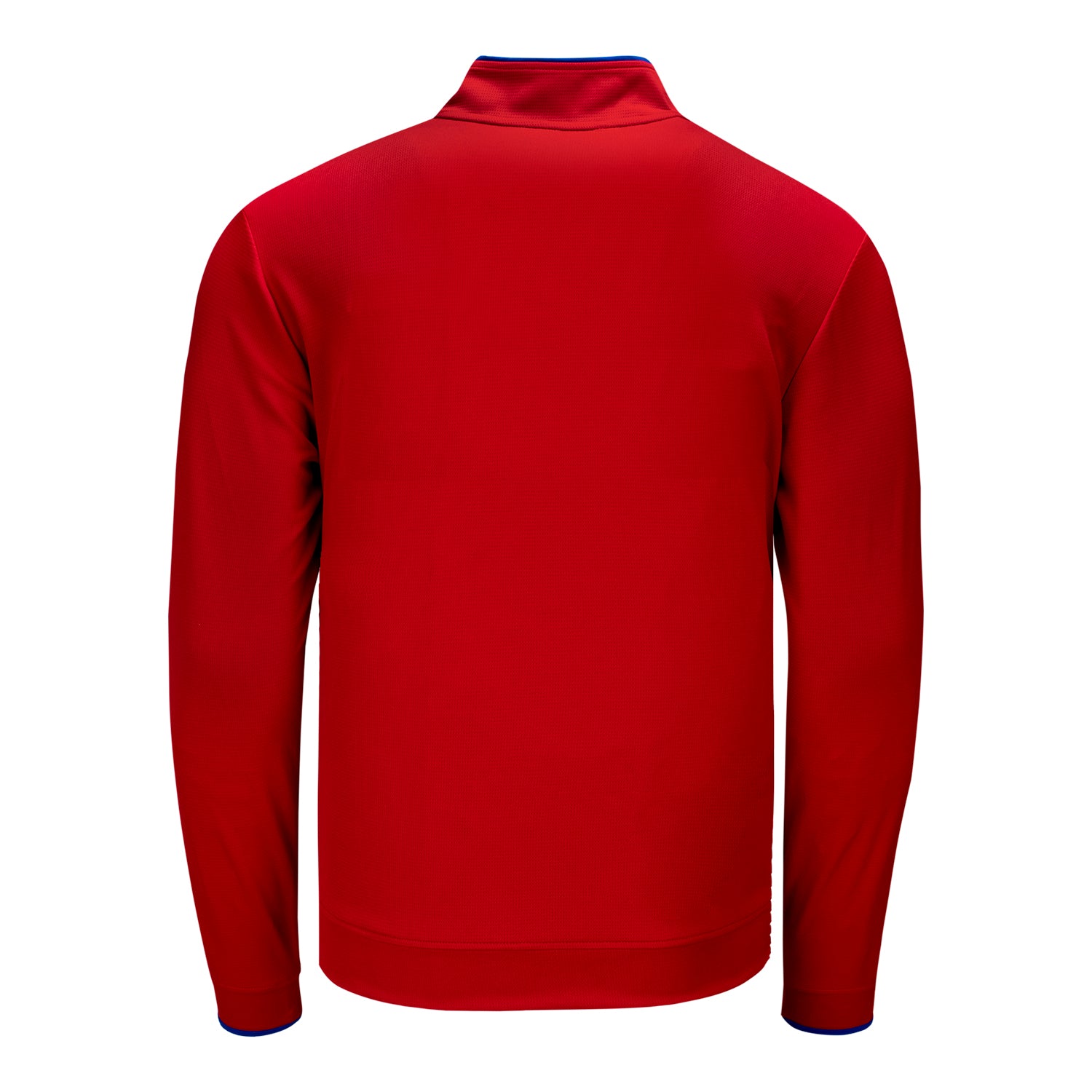 Adidas 2025 Ryder Cup Lightweight Quarter Zip in Red - Front View