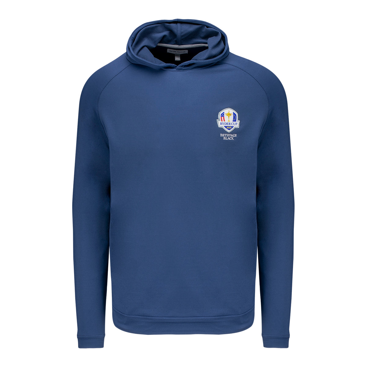 Peter Millar 2025 Ryder Cup Pine Performance Hoodie in Navy - Front View