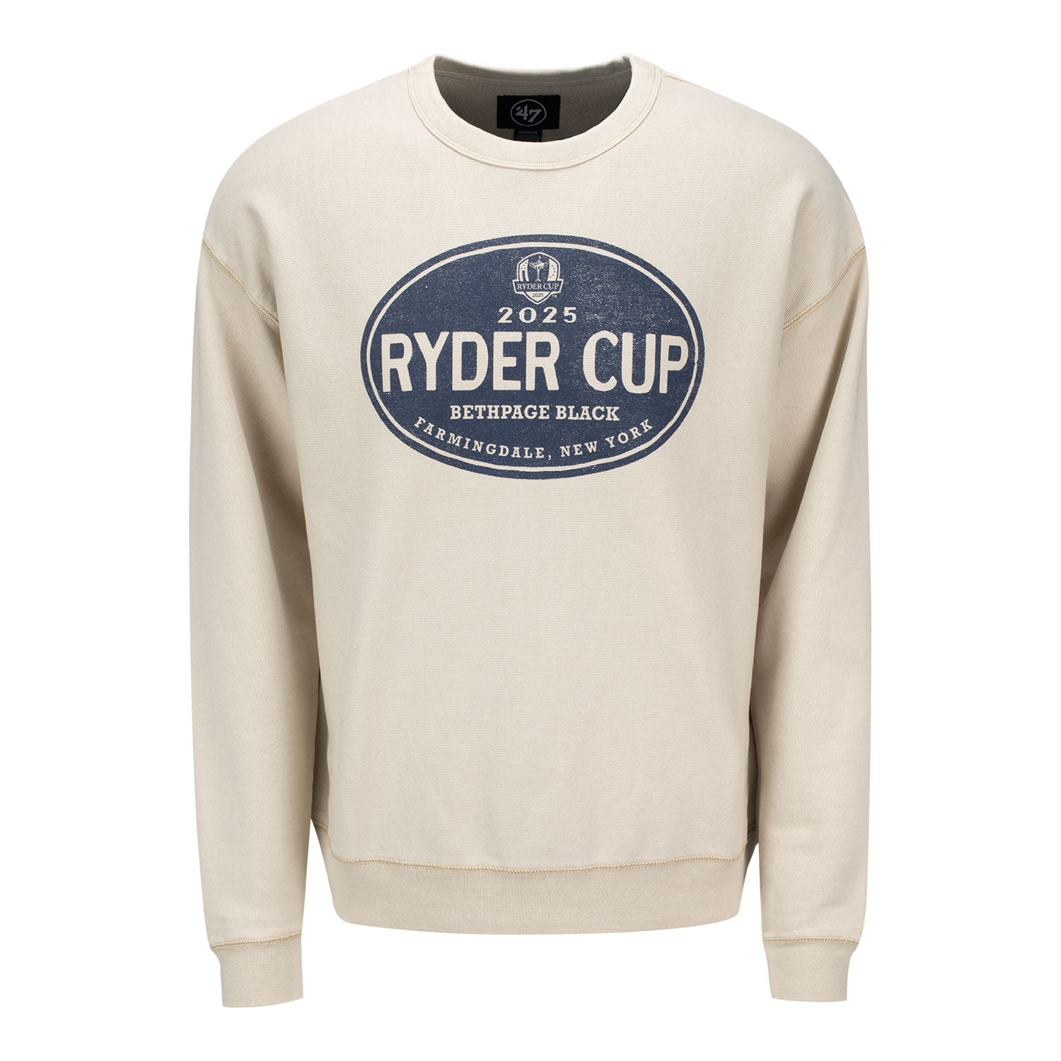'47 Brand 2025 Ryder Cup Breaking Trail Fleece Crew in Mojave - Front View
