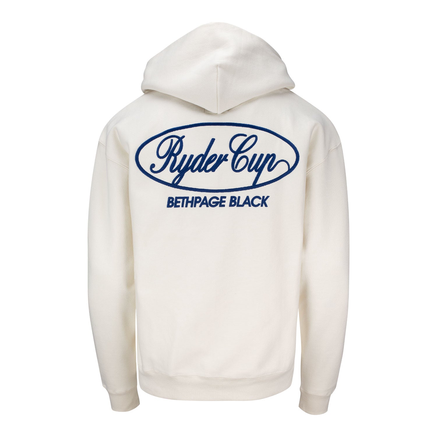 '47 Brand 2025 Ryder Cup Triple Double Foundation Hoodie in Sandstone - Back View