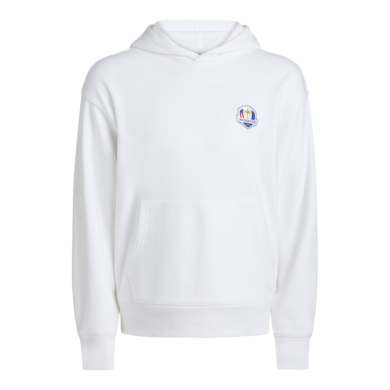 GFORE 2025 Ryder Cup French Terry Hoodie in Snow - Back View