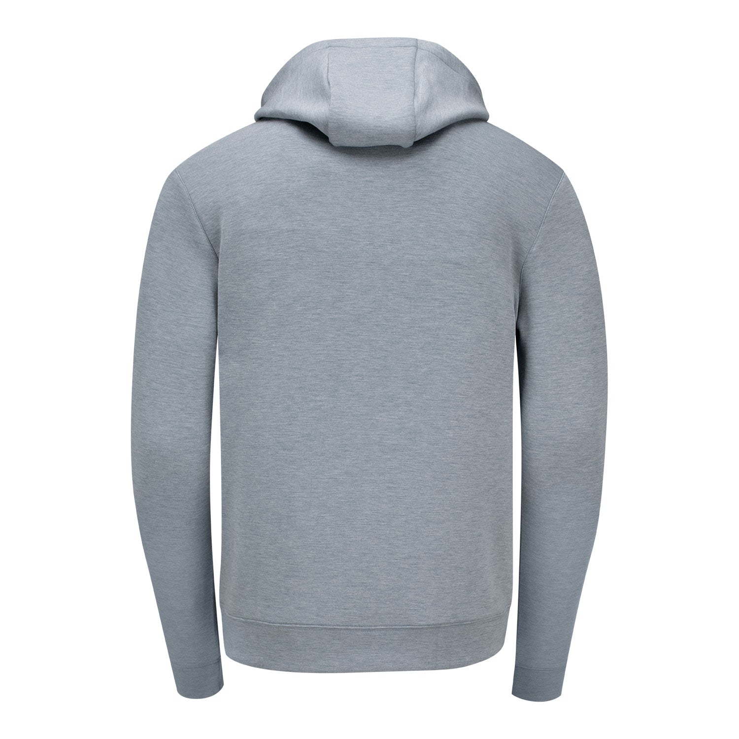 Holderness & Bourne 2025 Ryder Cup Tilley Hooded Quarter Zip in Heathered Charcoal - Front View