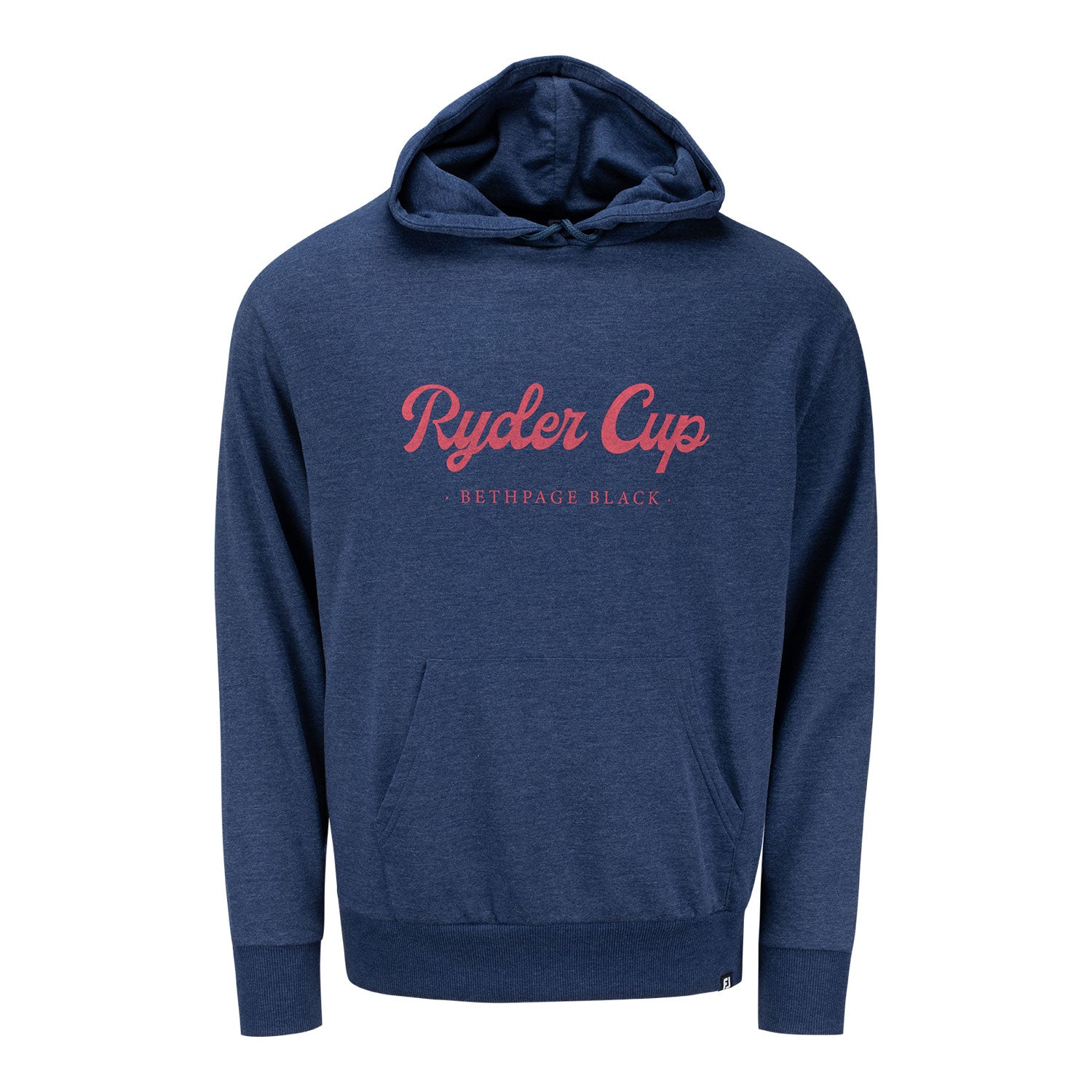 FootJoy 2025 Ryder Cup Script Hoodie in Navy - Front View