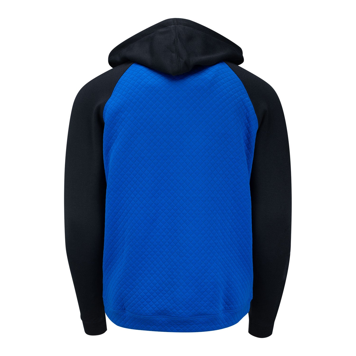 FootJoy 2025 Ryder Cup Hybrid Quarter Zip Hoodie in Royal and Black - Front View