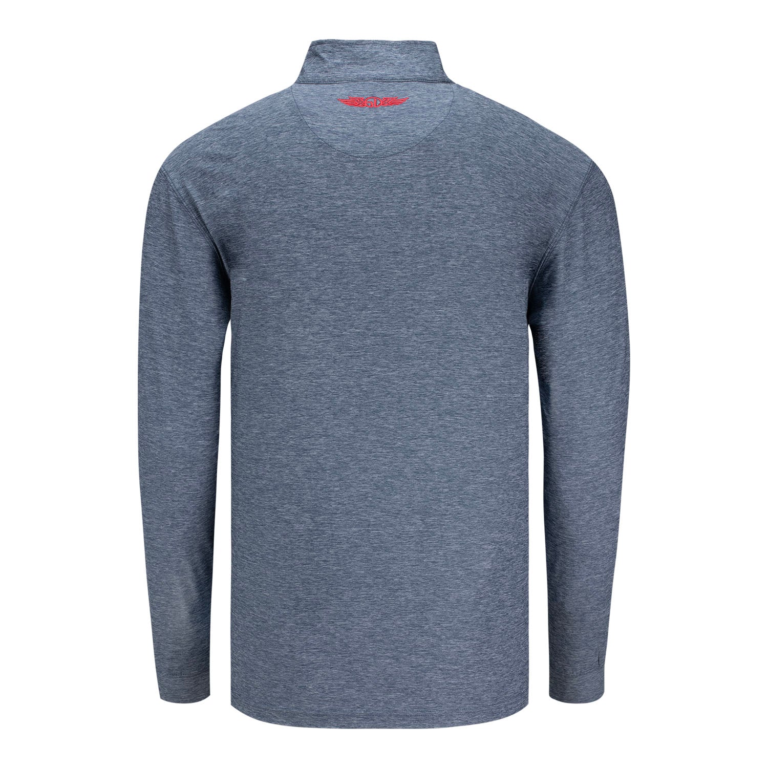 Straight Down 2025 Ryder Cup Crusher Quarter Zip in New Indigo - Front View