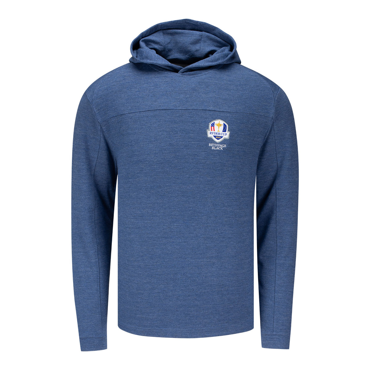 Johnnie-O 2025 Ryder Cup Remmy Hoodie in Lake Blue - Front View