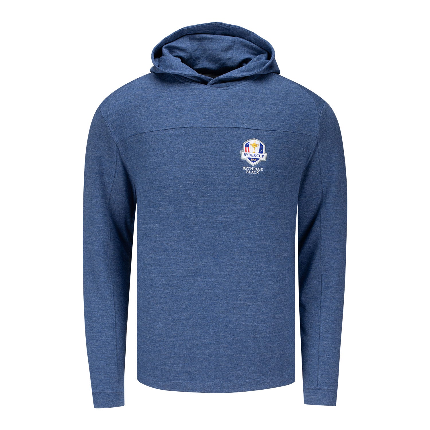 Johnnie-O 2025 Ryder Cup Remmy Hoodie in Lake Blue - Front View