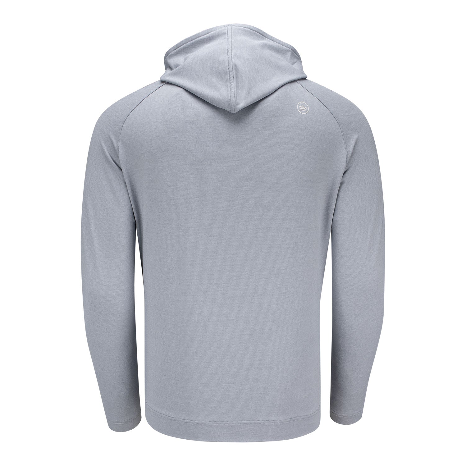 Peter Millar 2025 Ryder Cup Pine Performance Hoodie in Gale Grey - Front View