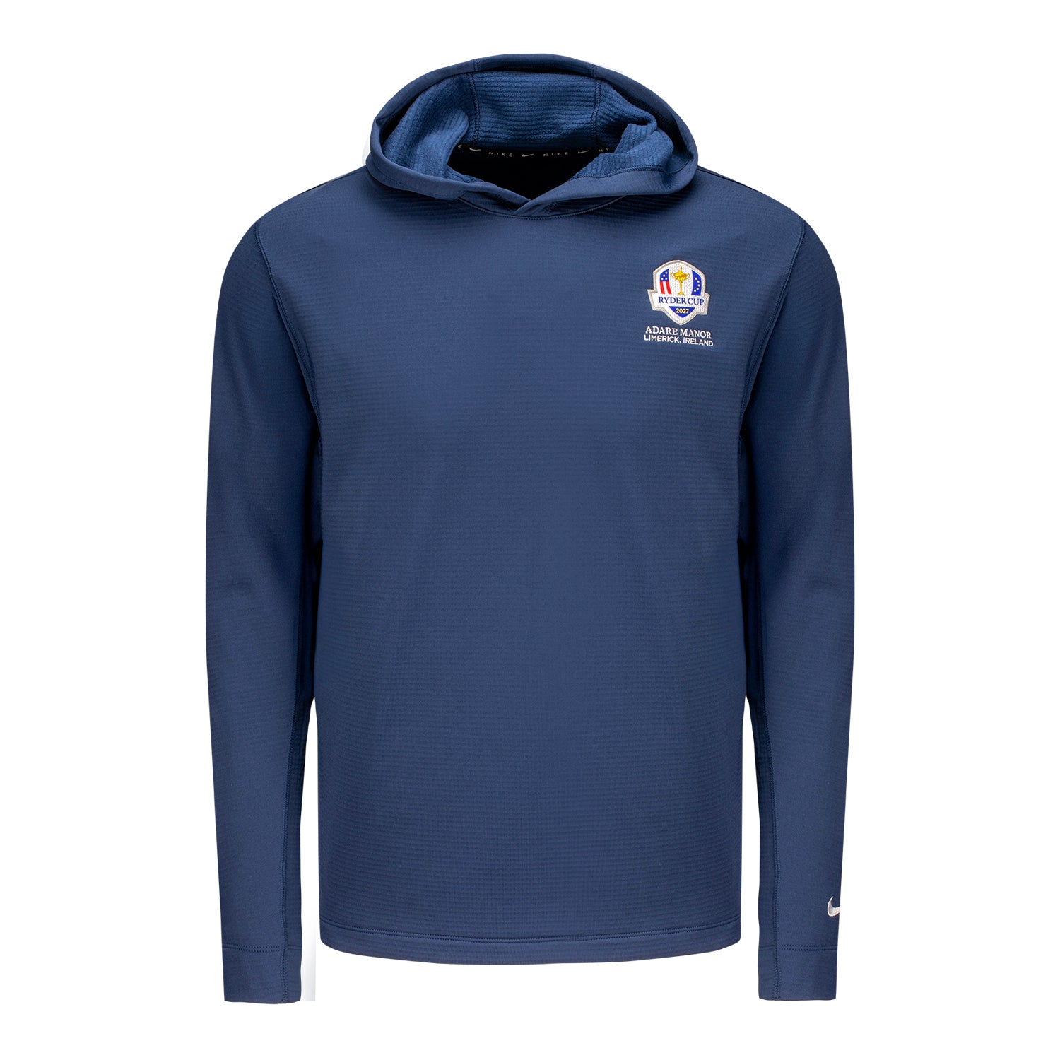 Nike 2027 Ryder Cup Velocity Hoodie in College Navy - Front View