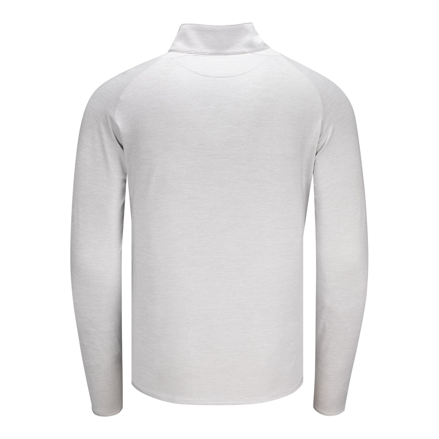 Peter Millar 2027 Ryder Cup Stealth Performance Quarter Zip in British Grey - Front
