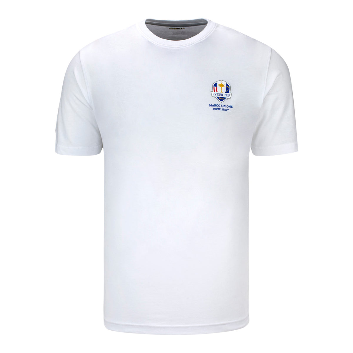 Ahead 2023 Ryder Cup Pembroke T-Shirt in White- Front View