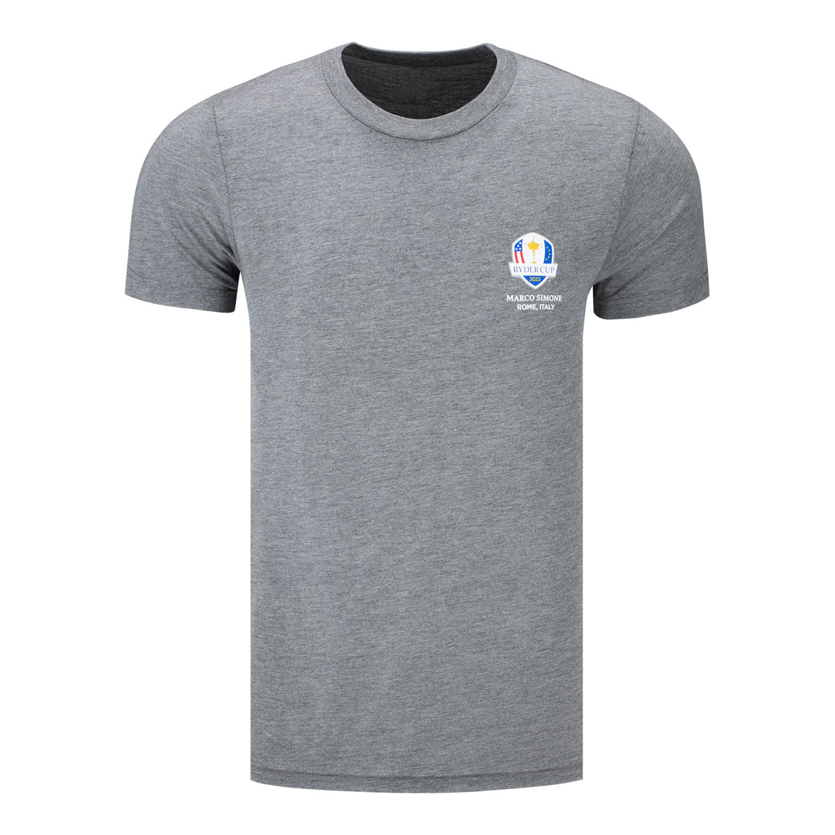 Ahead 2023 Ryder Cup Pembroke T-Shirt in Grey - Front View