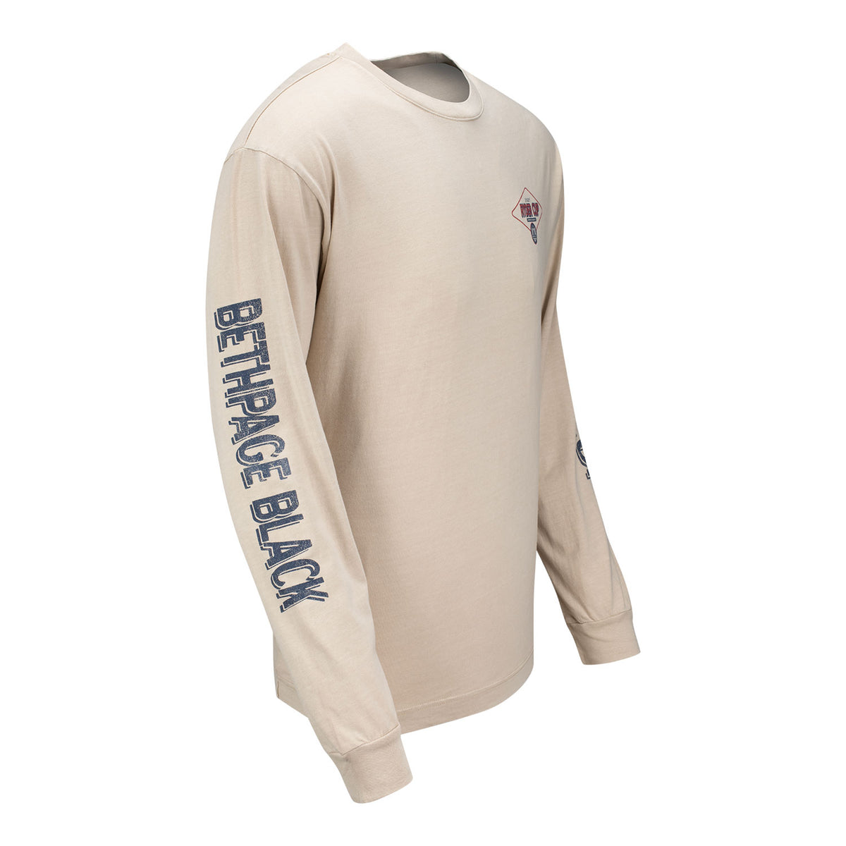 &#39;47 Brand 2025 Ryder Cup Ravine Foundation Long Sleeve T-Shirt in Mojave Tan - Right Side View