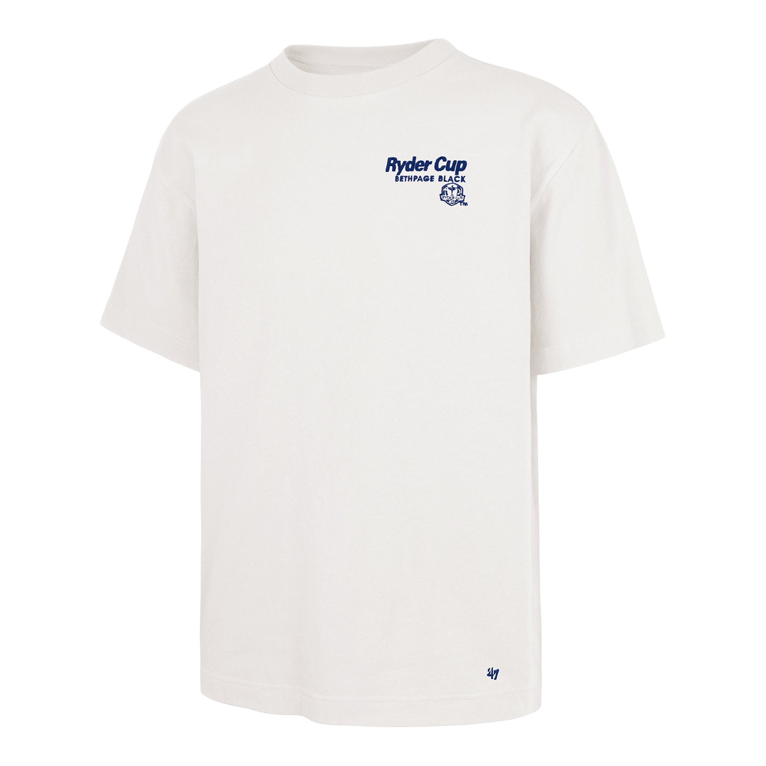 '47 Brand 2025 Ryder Cup Lateral Foundation T-Shirt in Sandstone - Back View