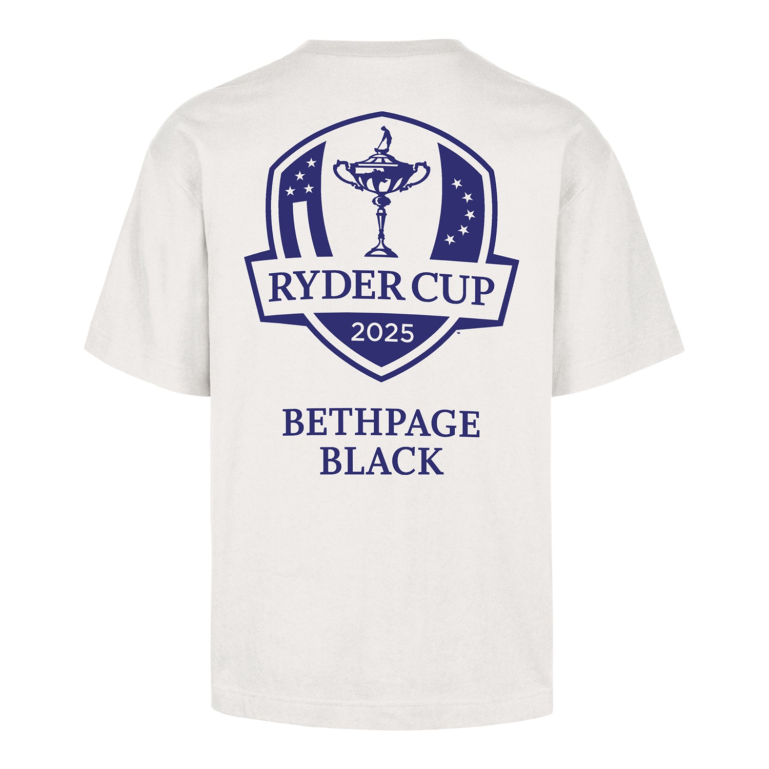 '47 Brand 2025 Ryder Cup Lateral Foundation T-Shirt in Sandstone - Back View