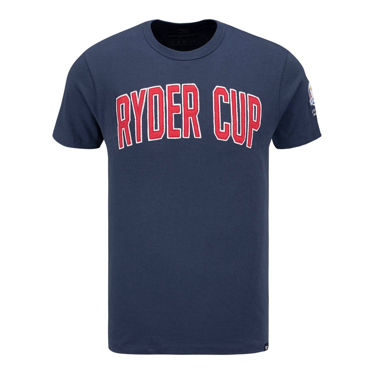 '47 Brand 2025 Ryder Cup Namesake Fieldhouse T-Shirt in Navy - Front View