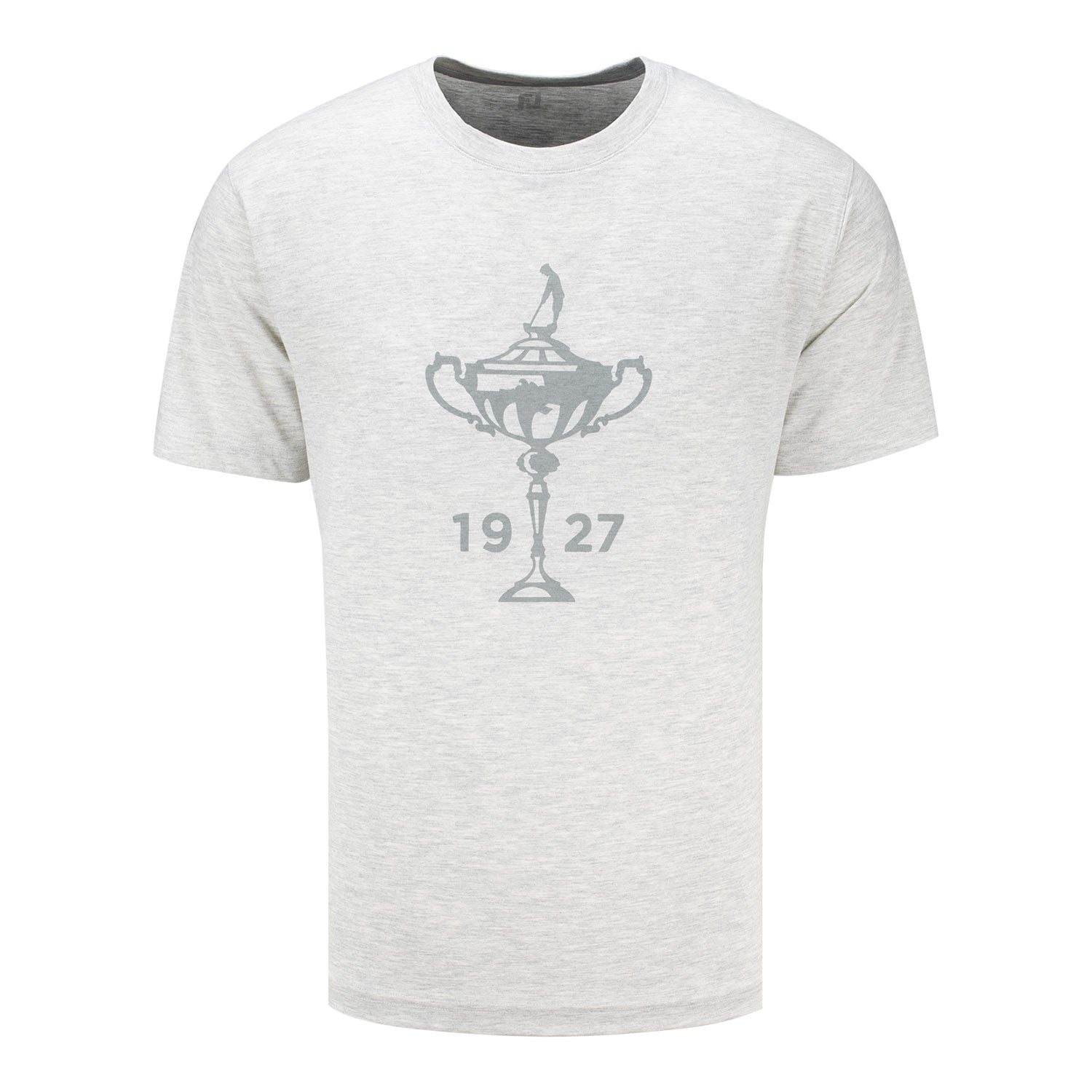FootJoy 2025 Ryder Cup Trophy T-Shirt in Grey - Front View