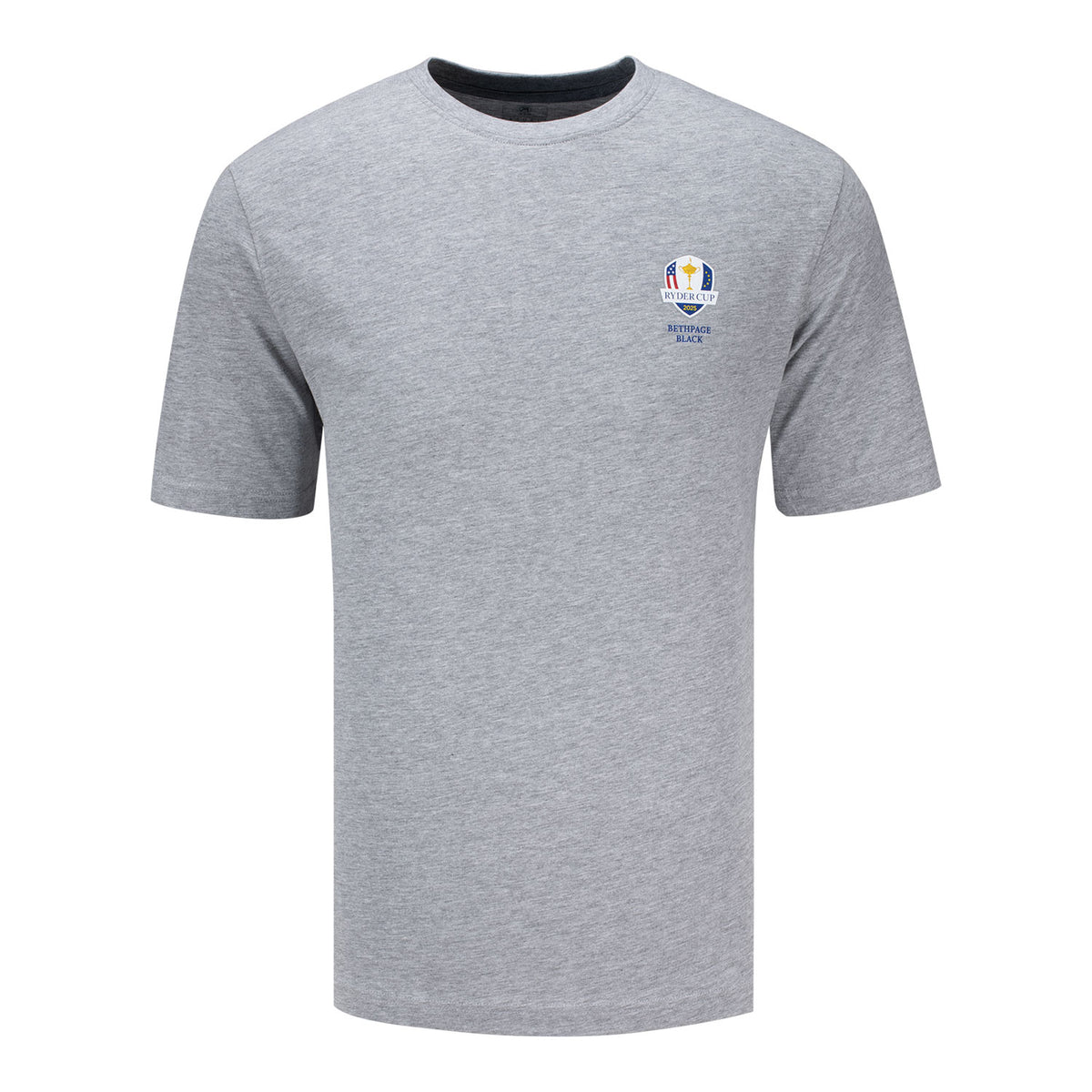 Ahead 2025 Ryder Cup Past Champions T-Shirt in Grey - Front View