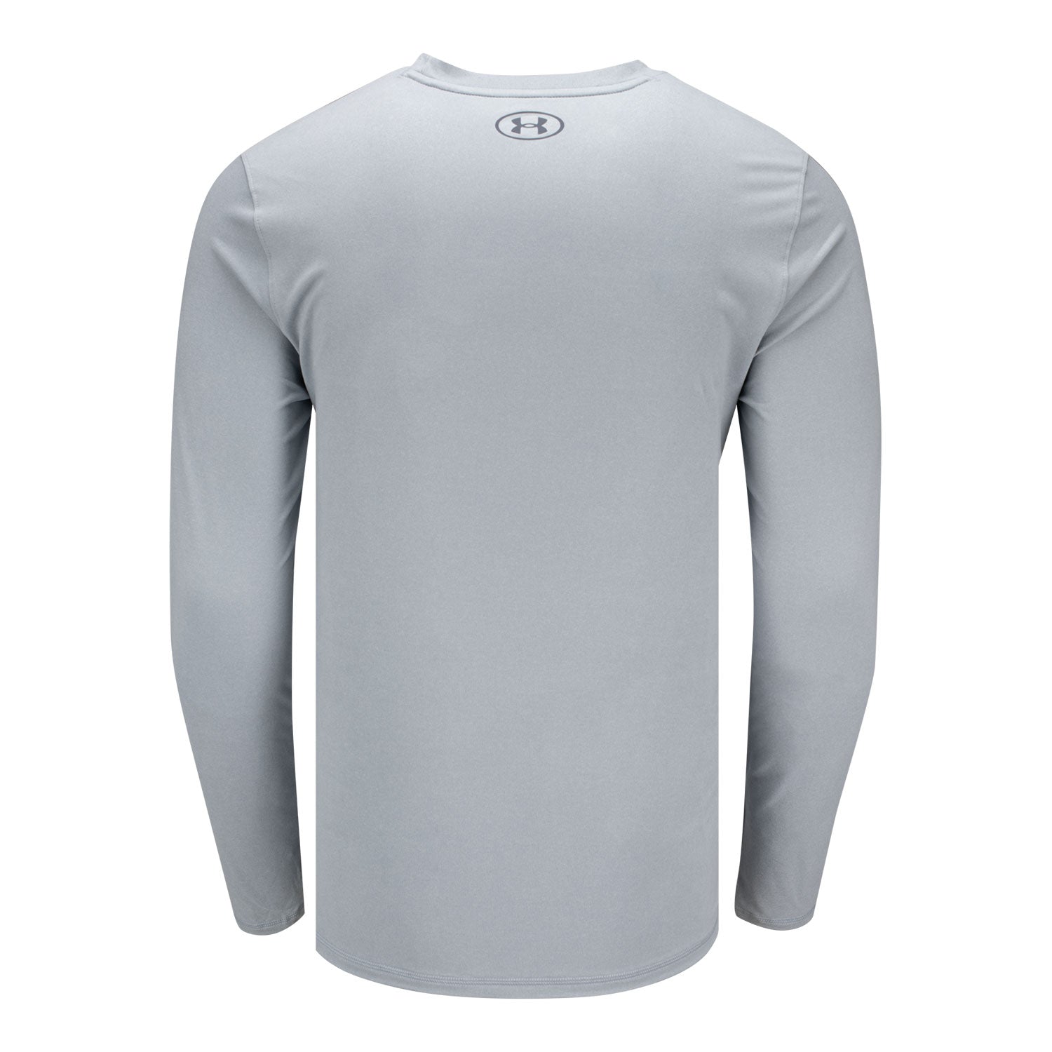 Under Armour 2025 Ryder Cup Tech Stretch Long Sleeve T-Shirt in Mod Gray Novelty - Front View