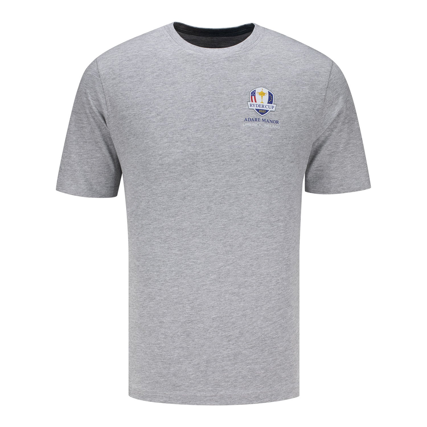 Ahead 2027 Ryder Cup Past Championship T-Shirt in Grey - Back View