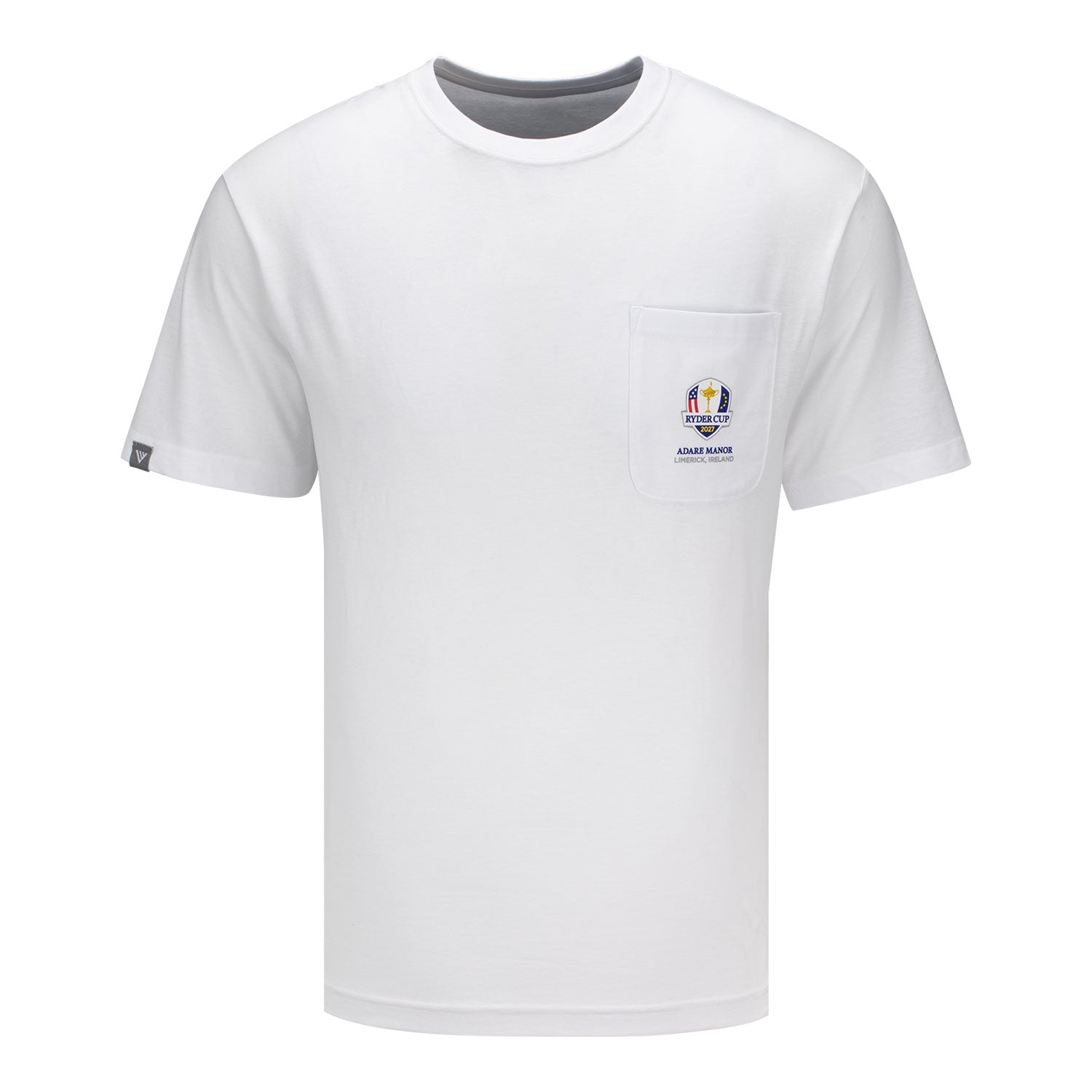 Levelwear 2027 Ryder Cup Focal T-Shirt in White - Back View