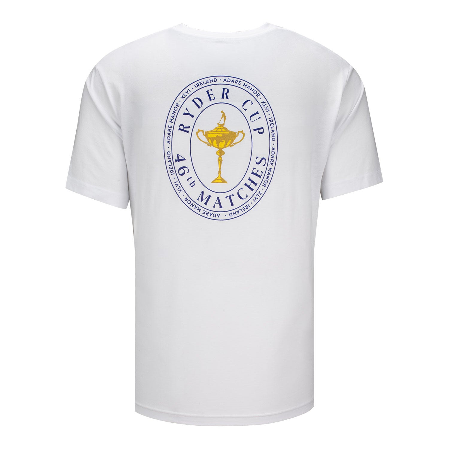 Levelwear 2027 Ryder Cup Focal T-Shirt in White - Back View