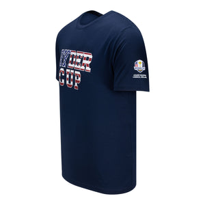 Levelwear 2027 Ryder Cup Richmond T-Shirt in Navy - Left Side