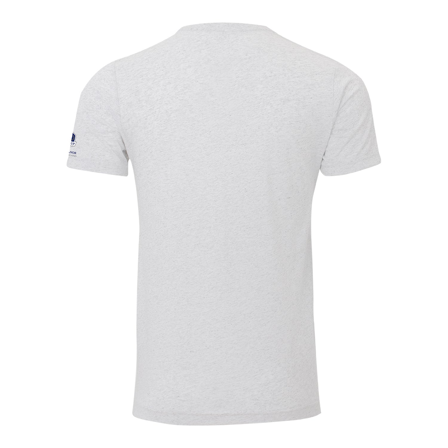 Ahead 2027 Ryder Cup Flags and Trophy T-Shirt in White - Front