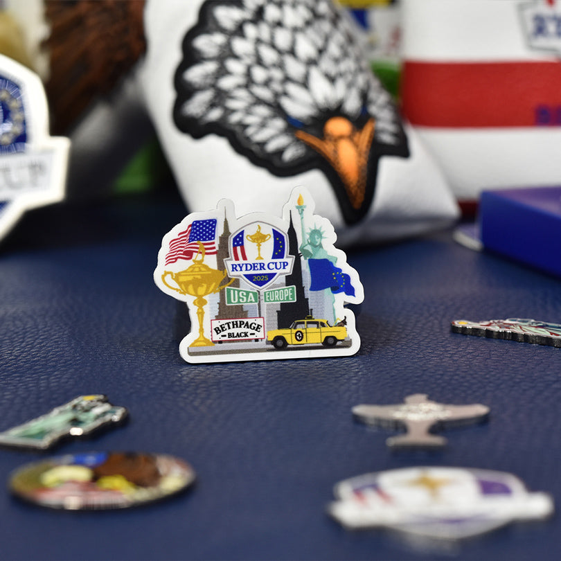PRG Golf 2025 Ryder Cup NYC Themed Magnet - Styled View